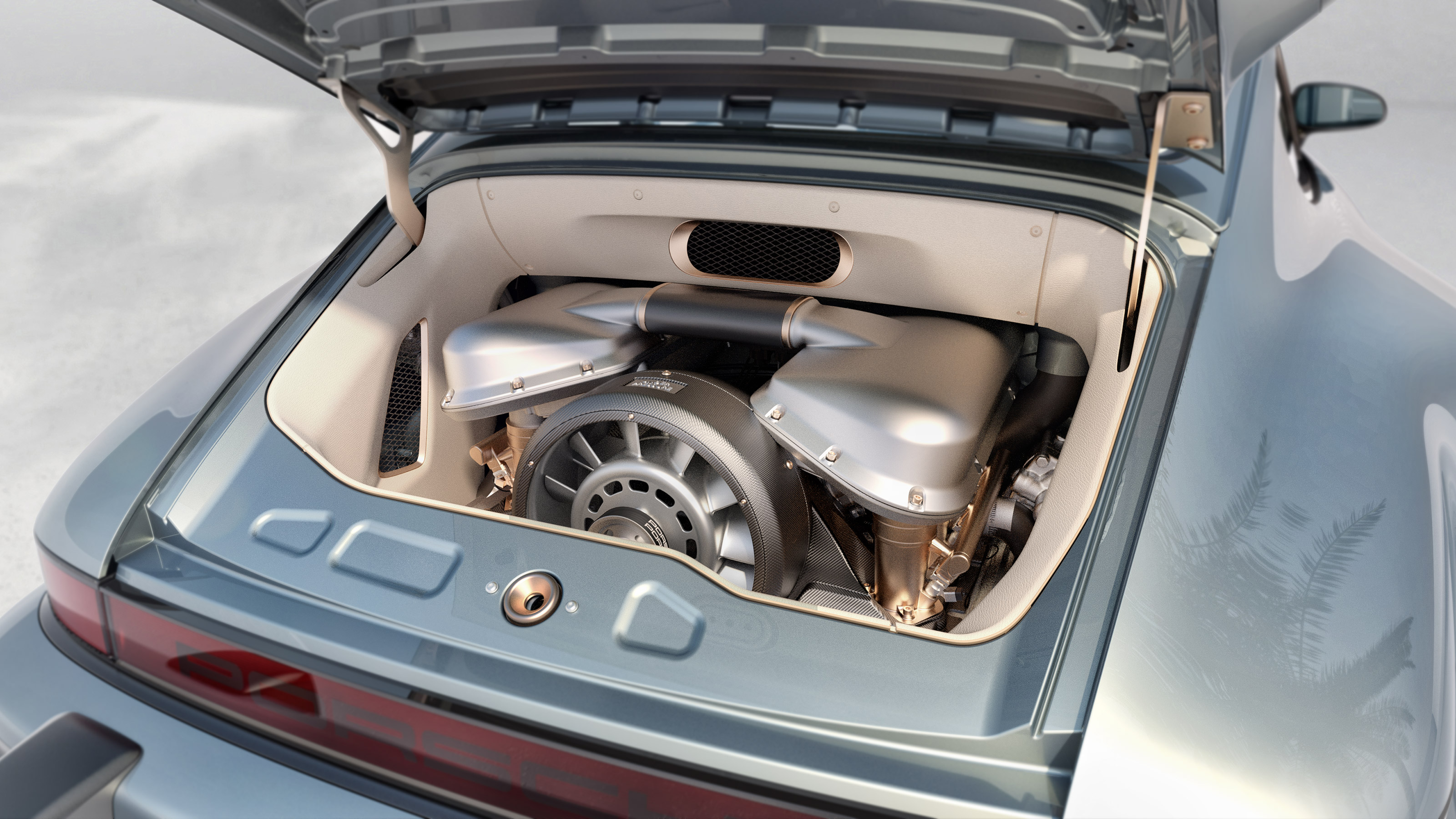 Singer Porsche 911 - engine