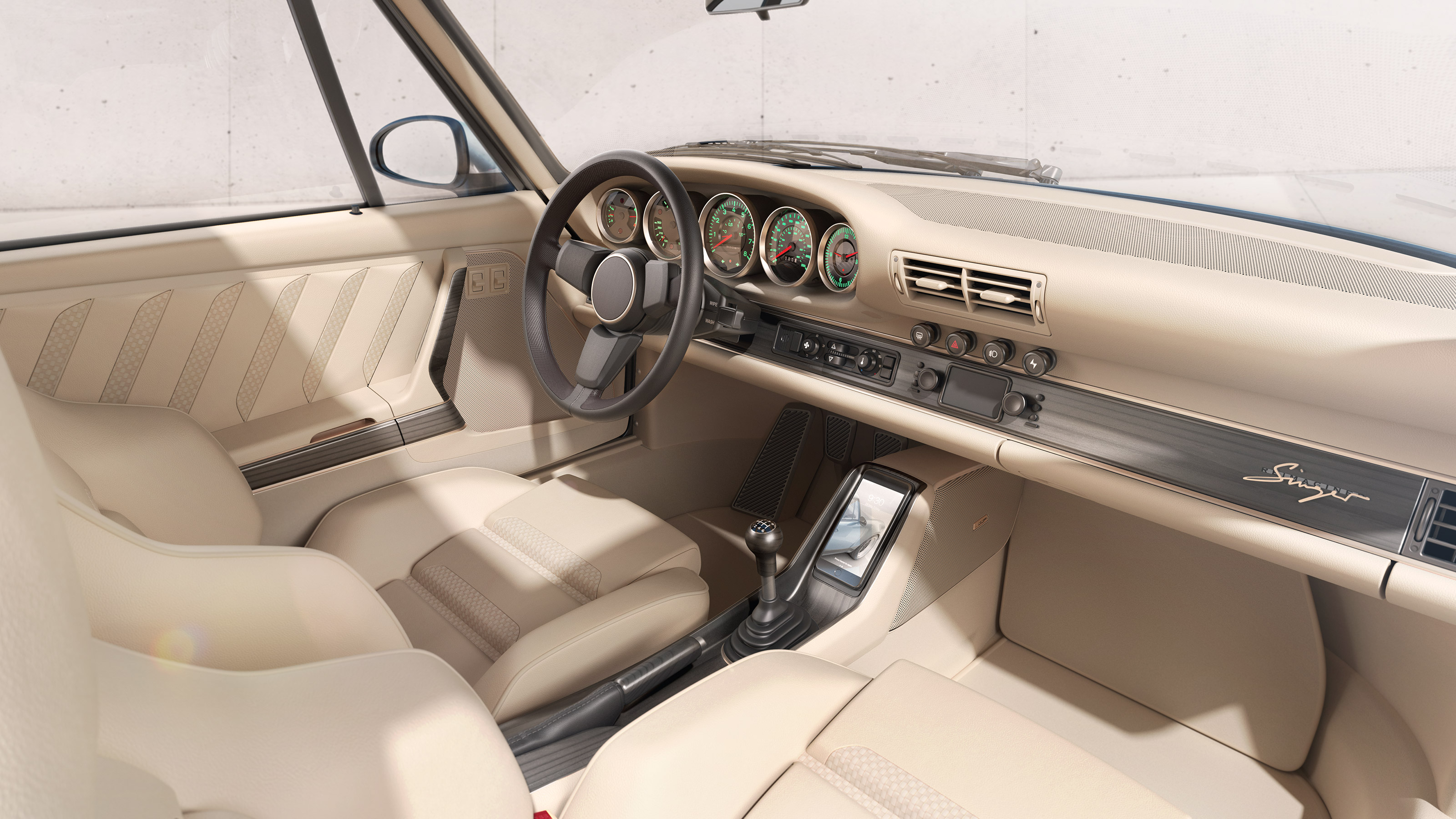 Singer Porsche 911 - dash