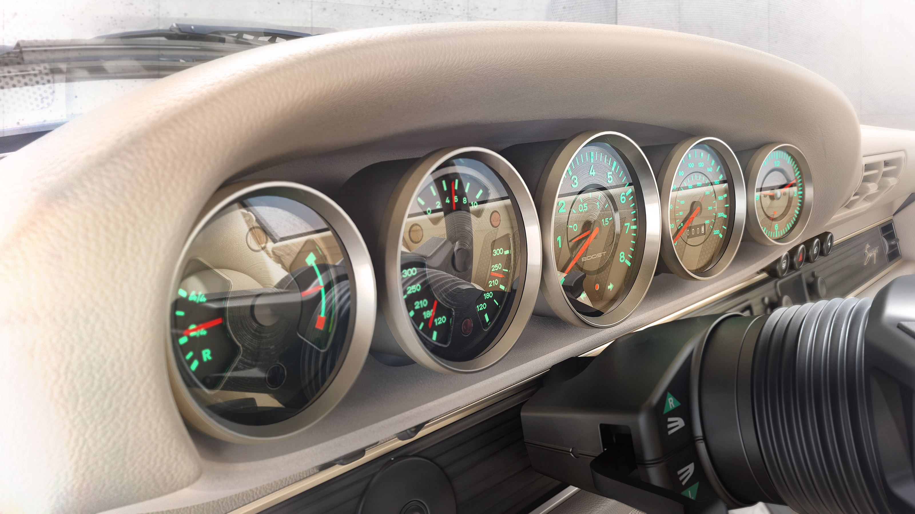 Singer Porsche 911 - dials