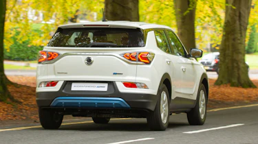 SsangYong Korando e-Motion - rear tracking
