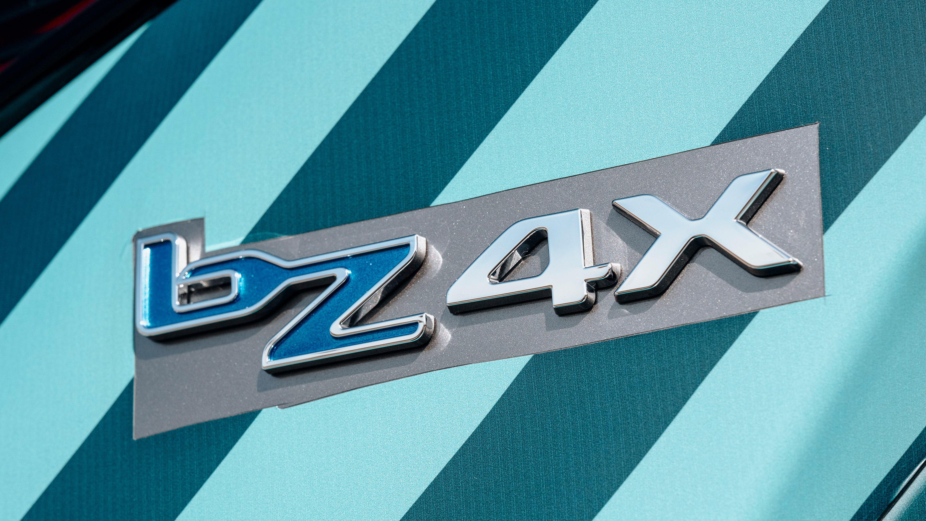 Toyota bZ4X prototype - bZ4X badge
