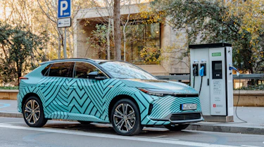 Toyota bZ4X prototype - front charging