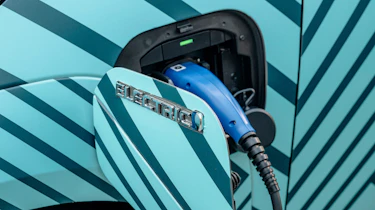 Toyota bZ4X prototype - charging port