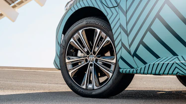 Toyota bZ4X prototype - wheel