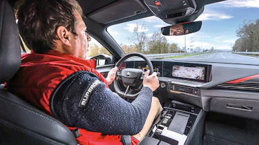 Vauxhall Astra - driving