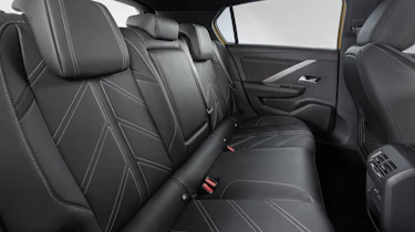 Vauxhall Astra - rear seats