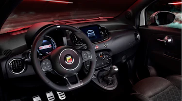 2022 Abarth 595 dashboard