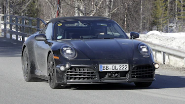 2023 Porsche 911 cabriolet spy