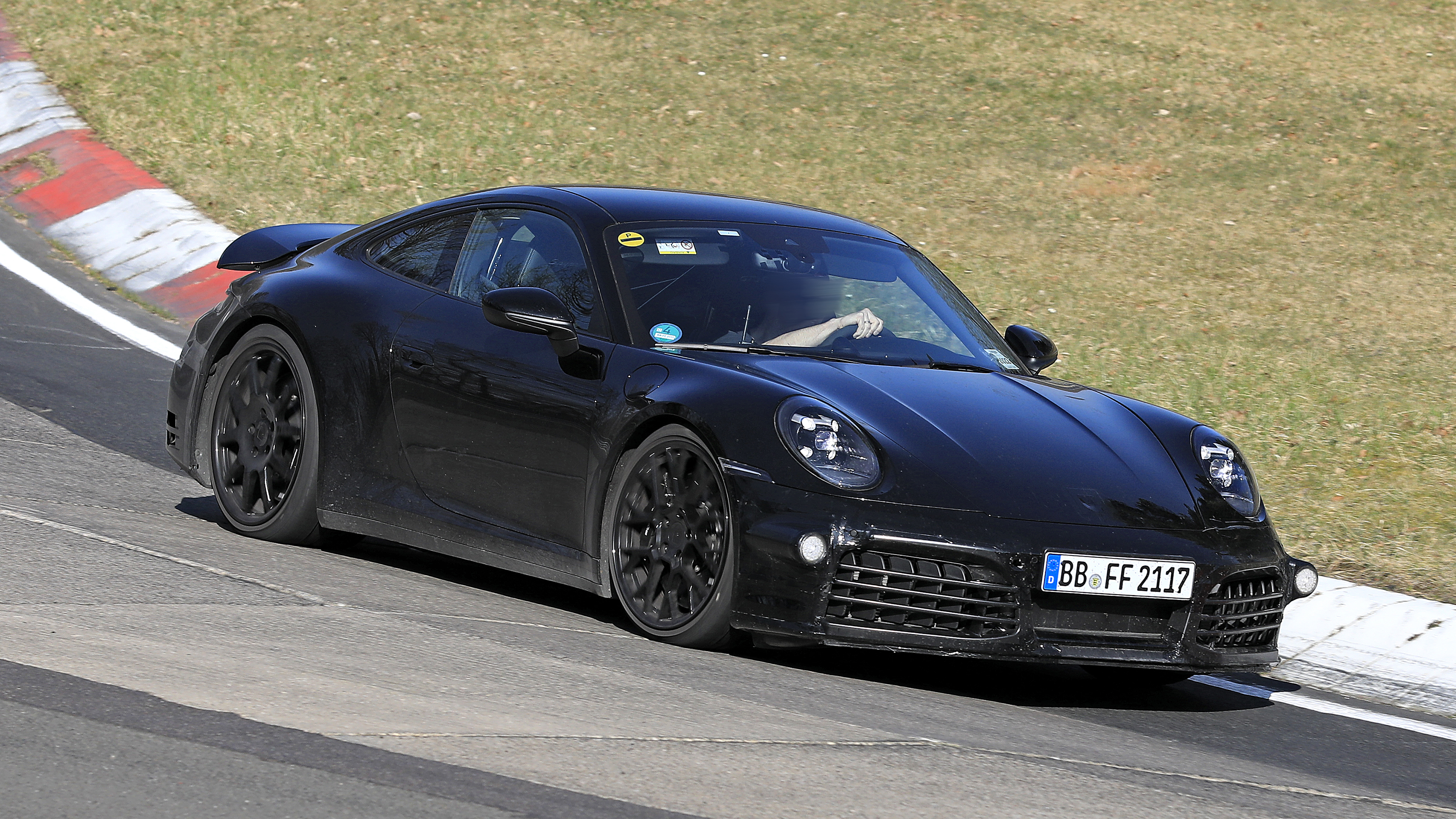 2023 Porsche 911 cornering