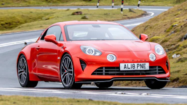 Alpine A110 S - front cornering