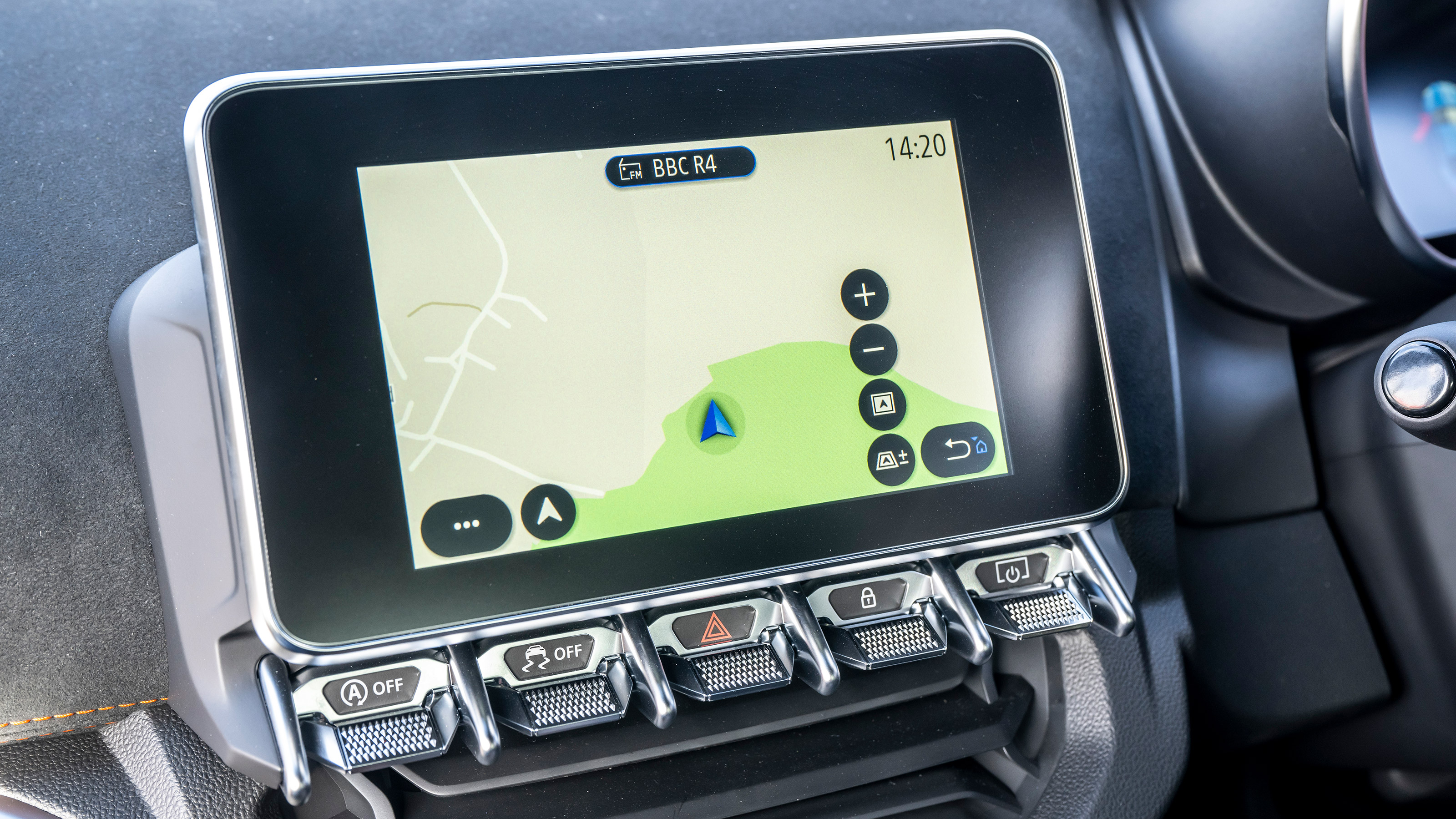 Alpine A110 S - sat-nav