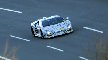 Aventador successor spy shot 1