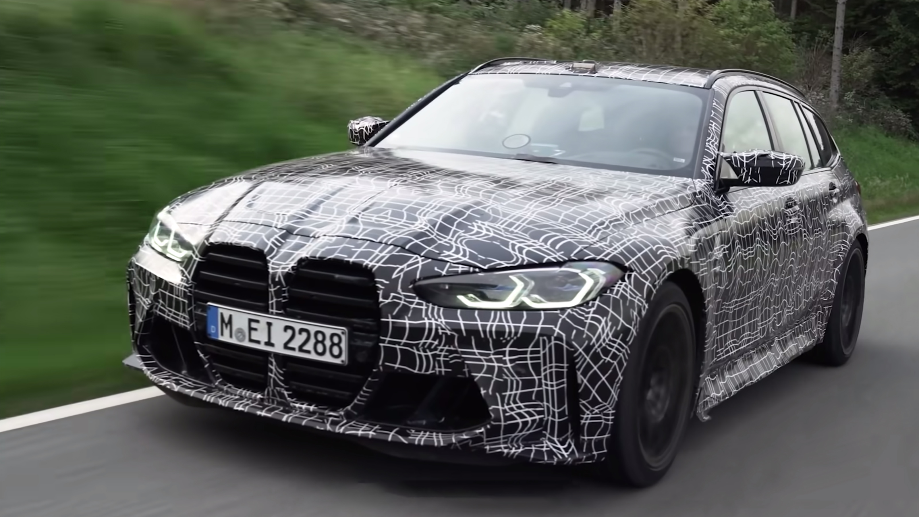 BMW M3 Touring teaser video