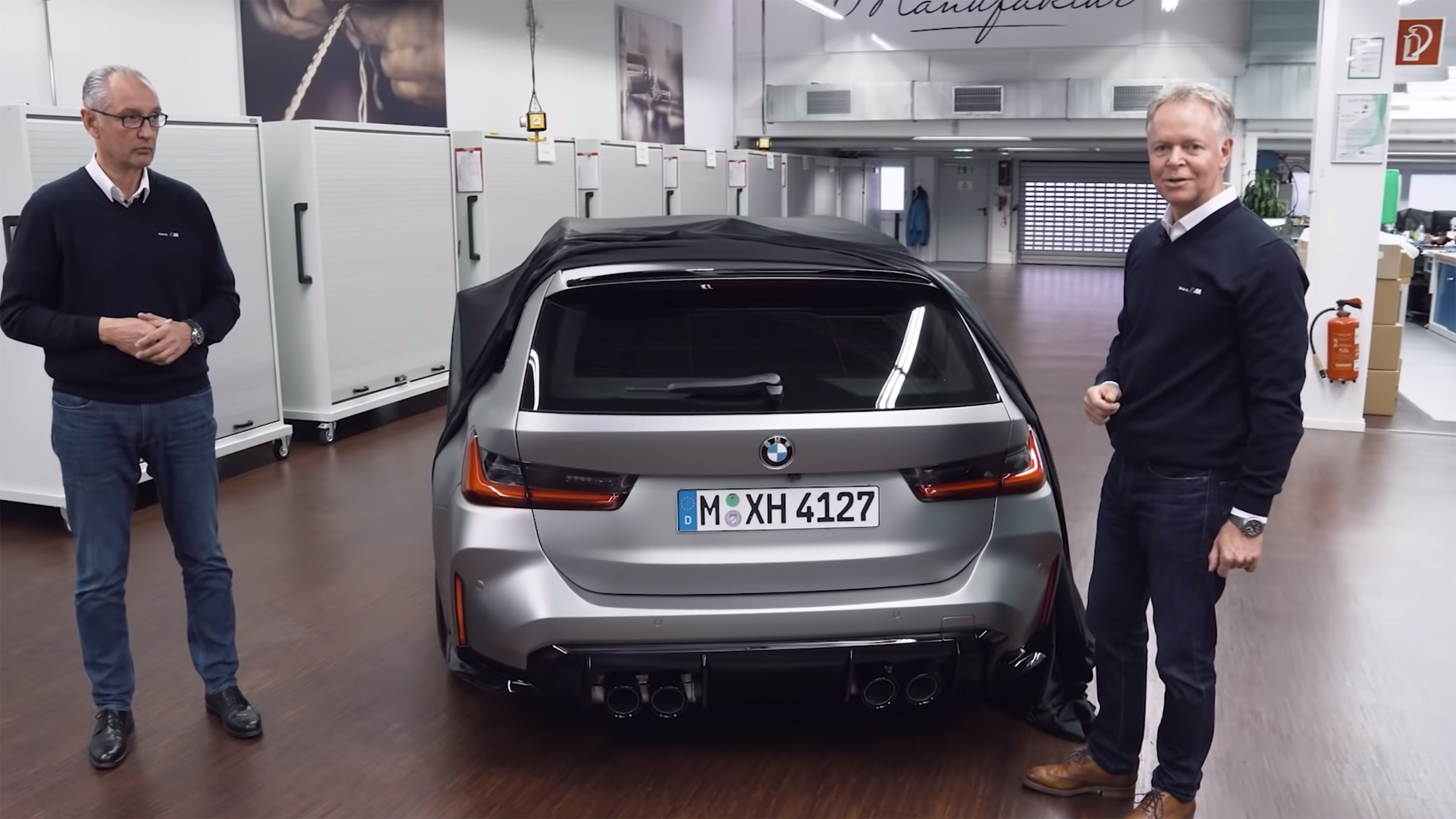 BMW M3 Touring teaser video