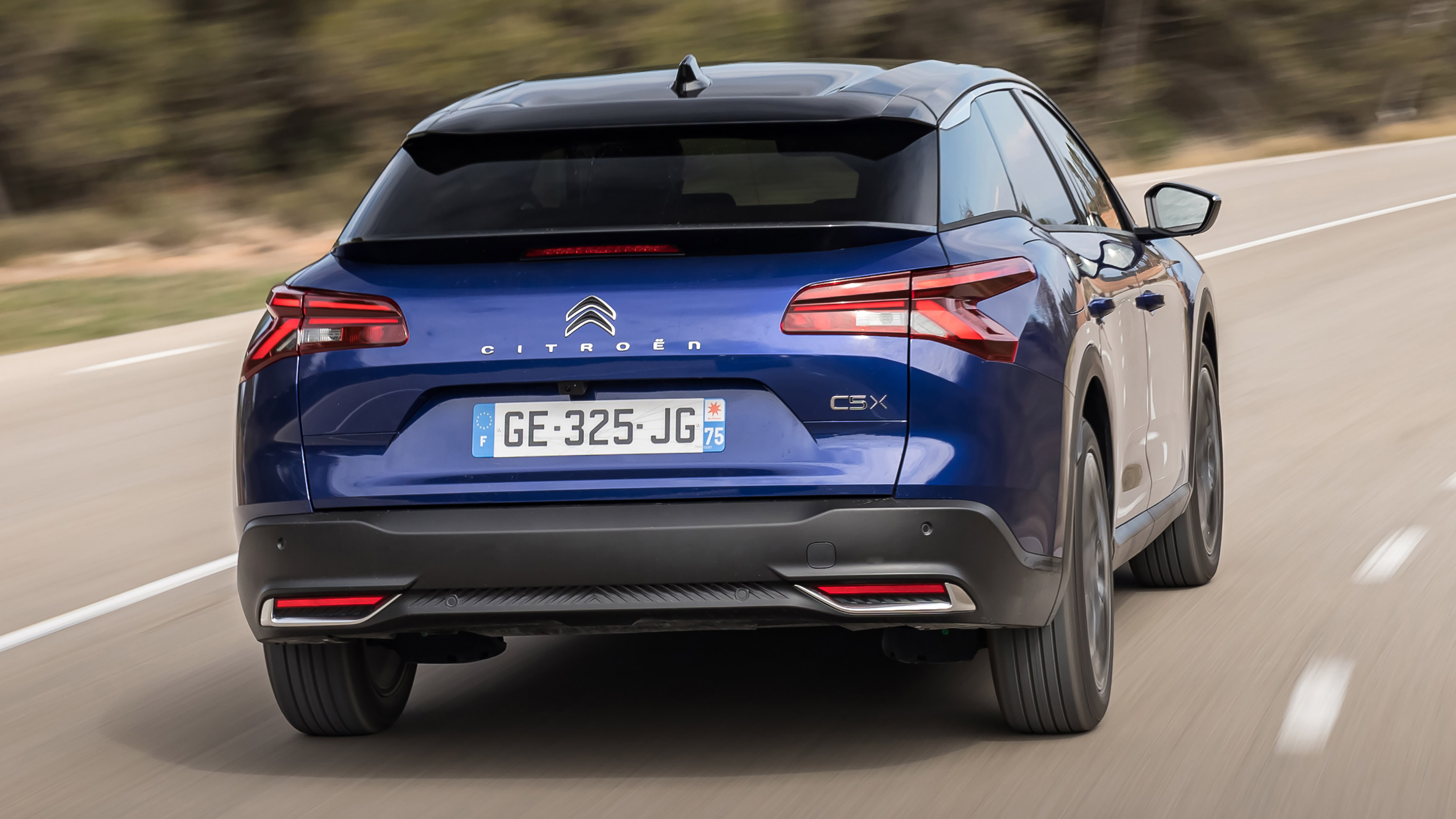 Citroen C5 X 130PS - rear tracking