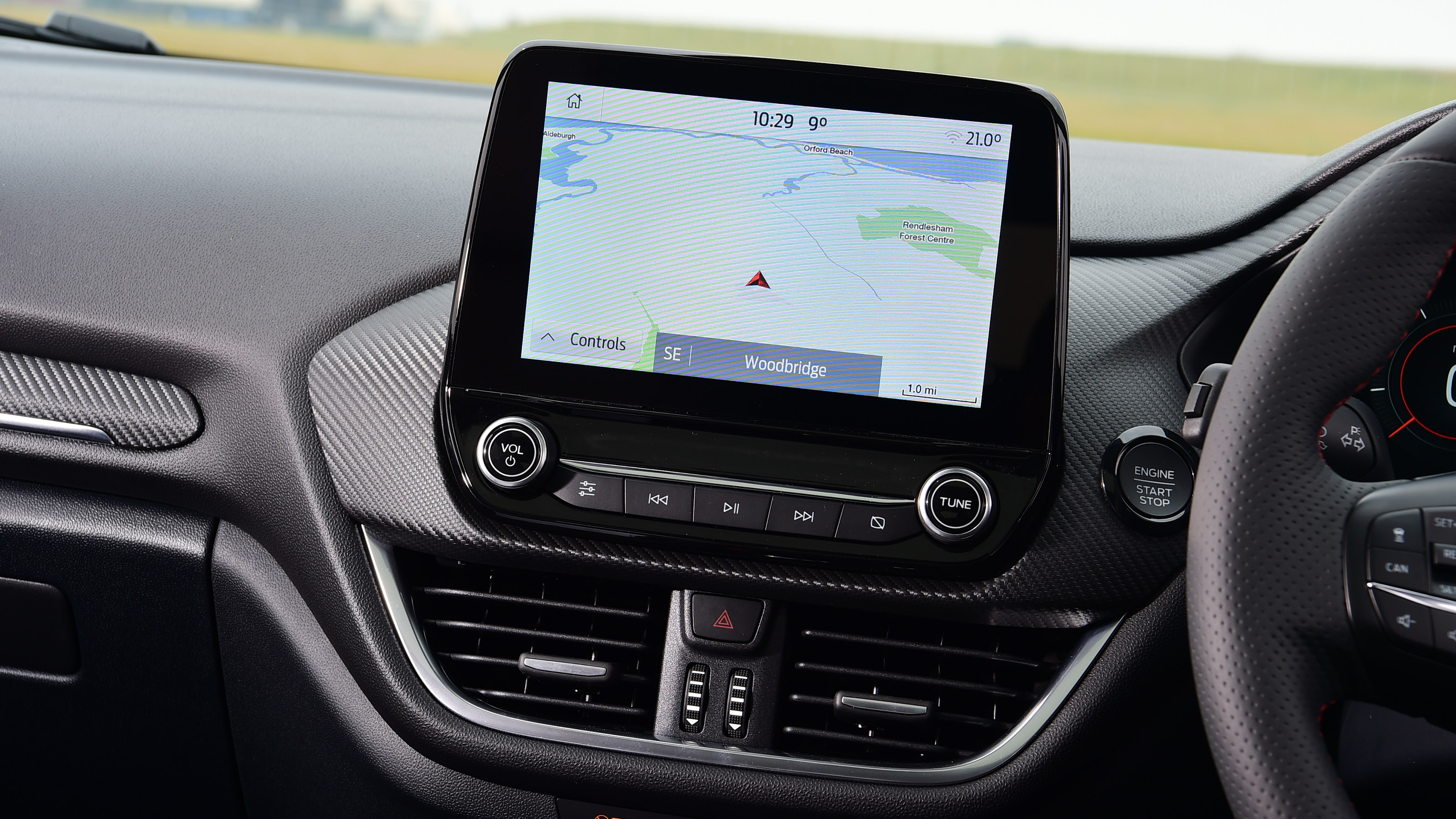 Ford Fiesta facelift - sat-nav