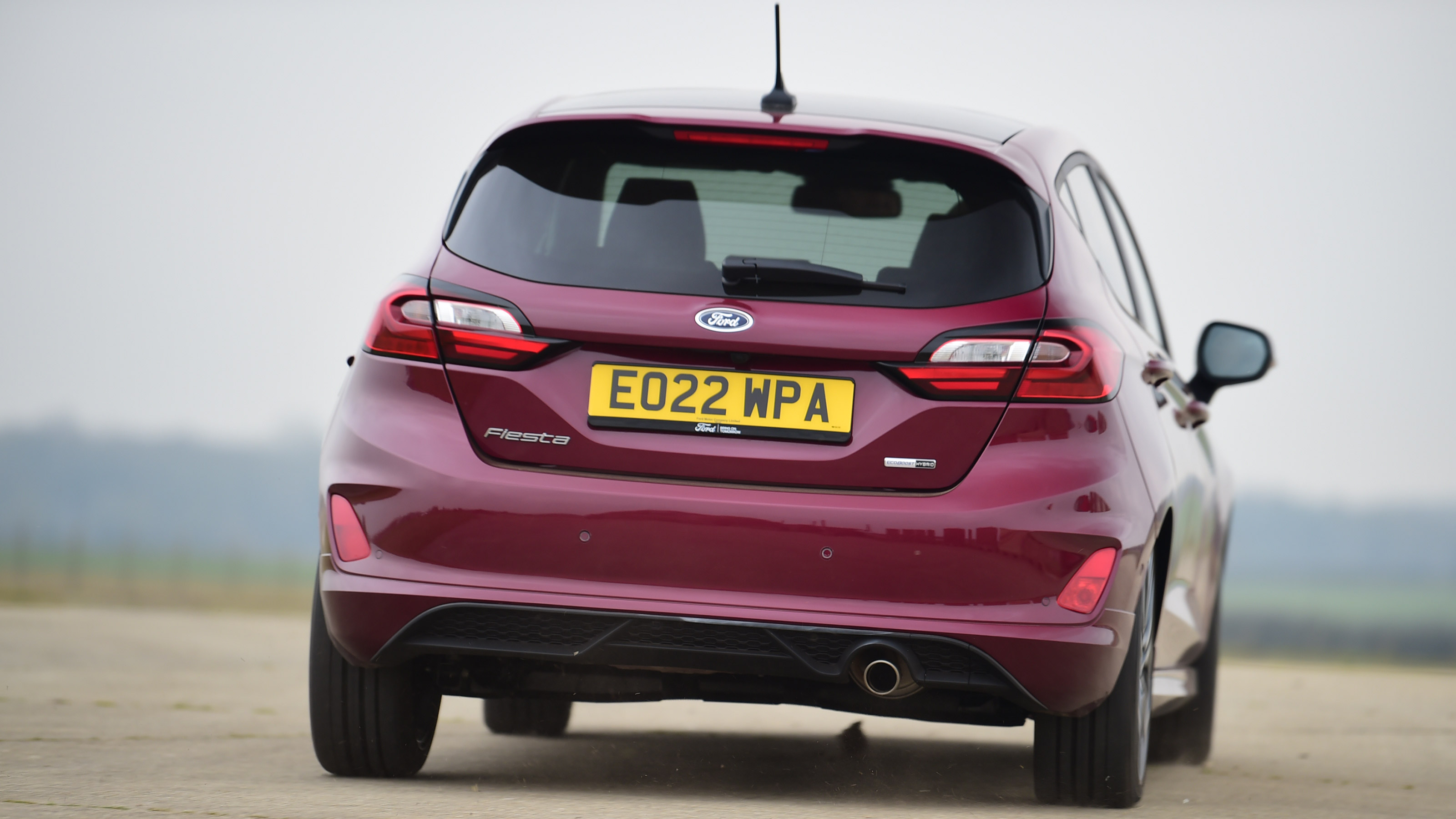 Ford Fiesta facelift - rear cornering