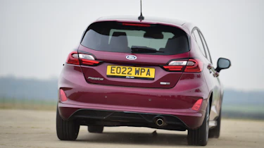 Ford Fiesta facelift - rear cornering