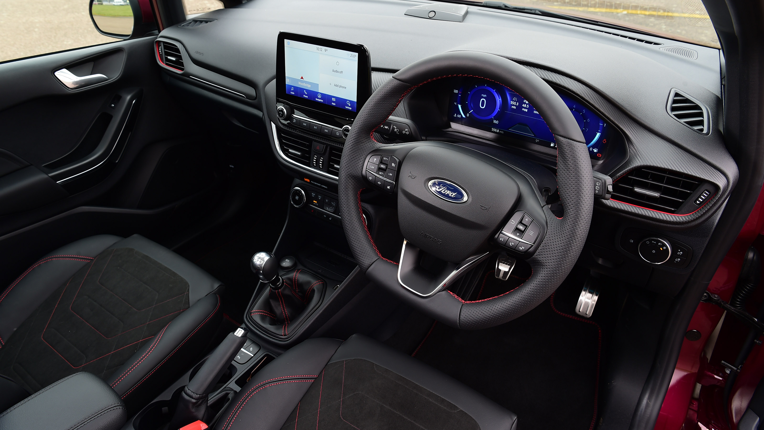Ford Fiesta facelift - cabin