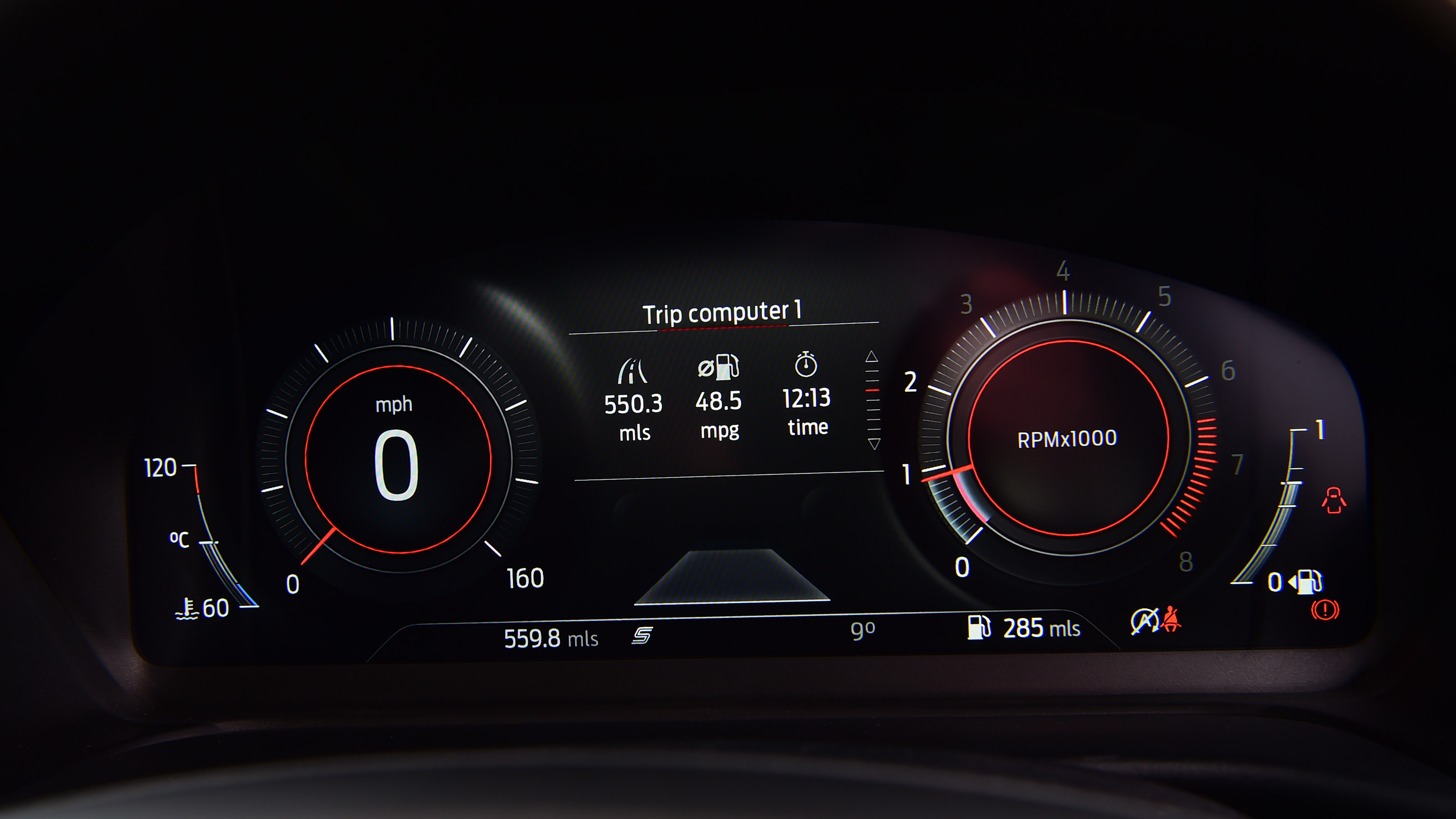 Ford Fiesta facelift - dials
