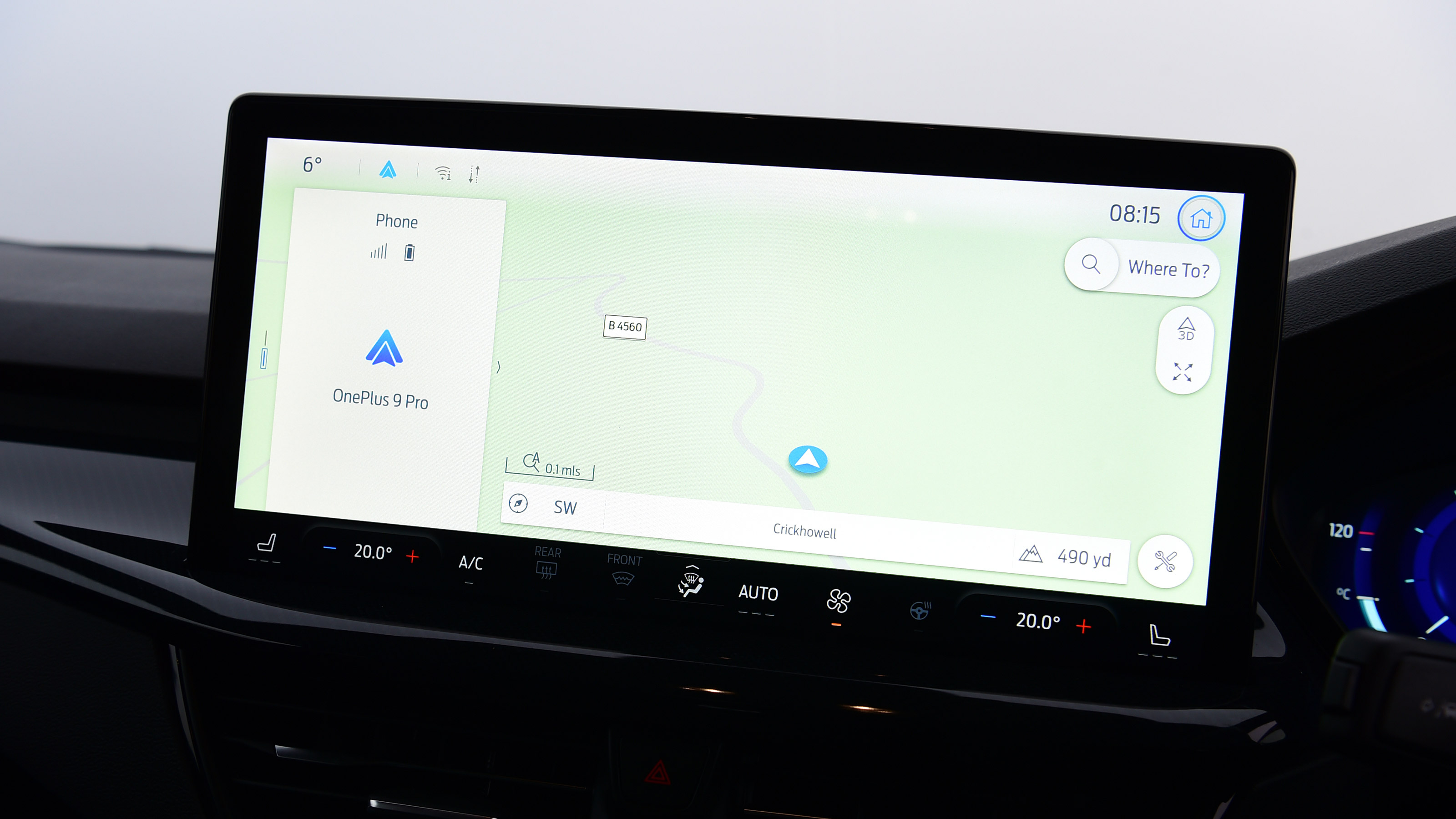 Ford Focus facelift - sat-nav