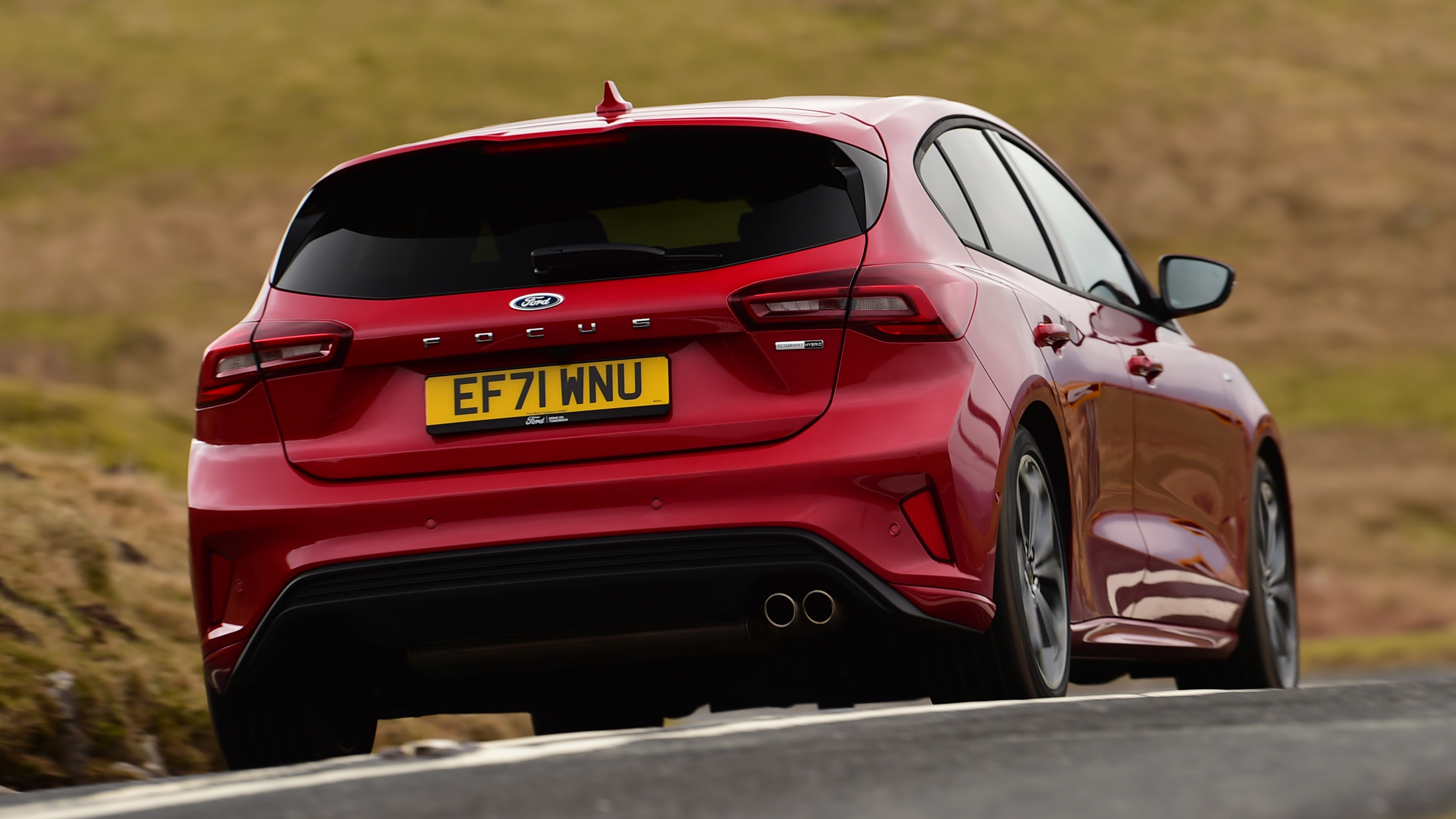 Ford Focus facelift - rear cornering
