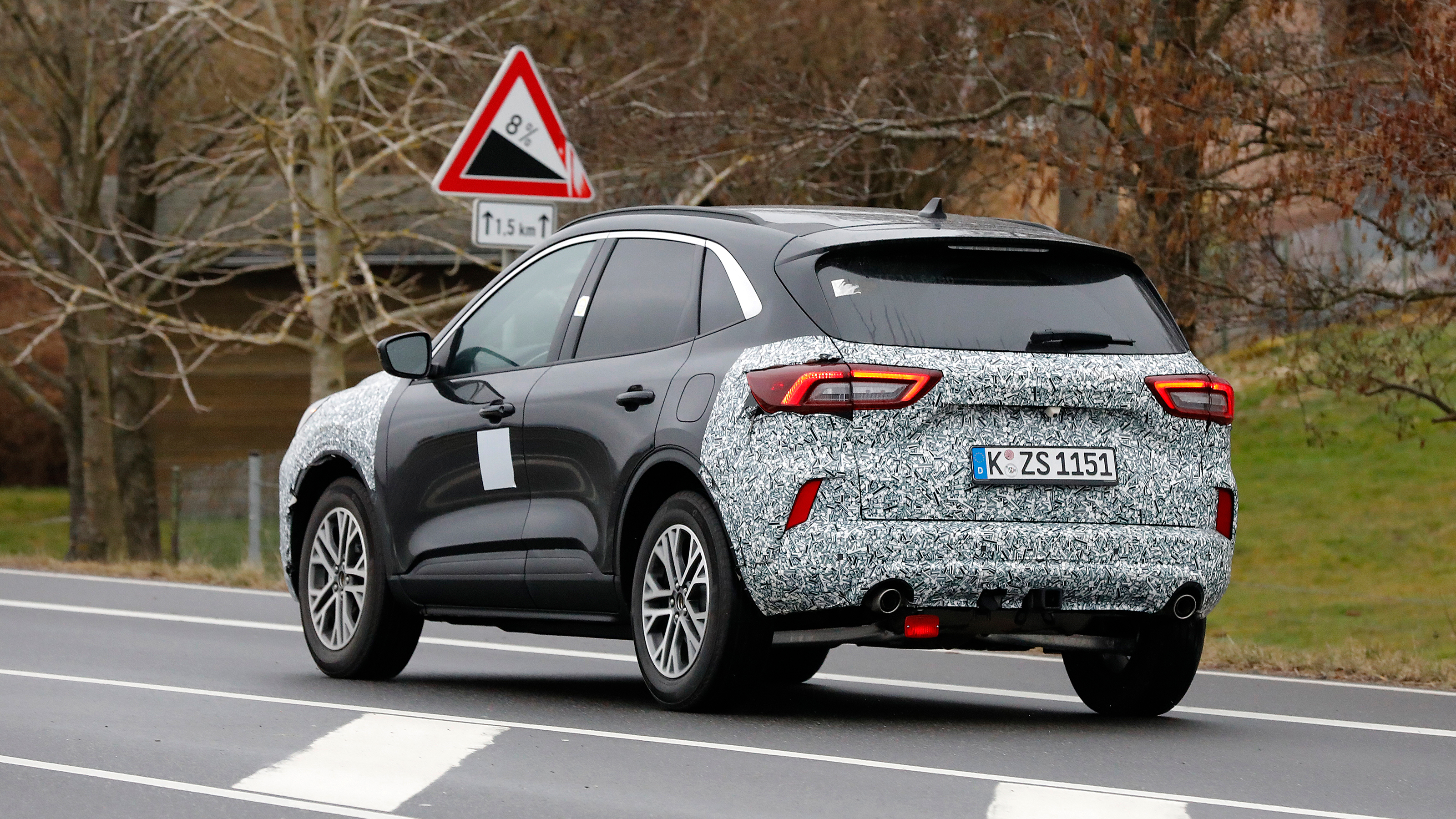 Ford Kuga spyshot 3