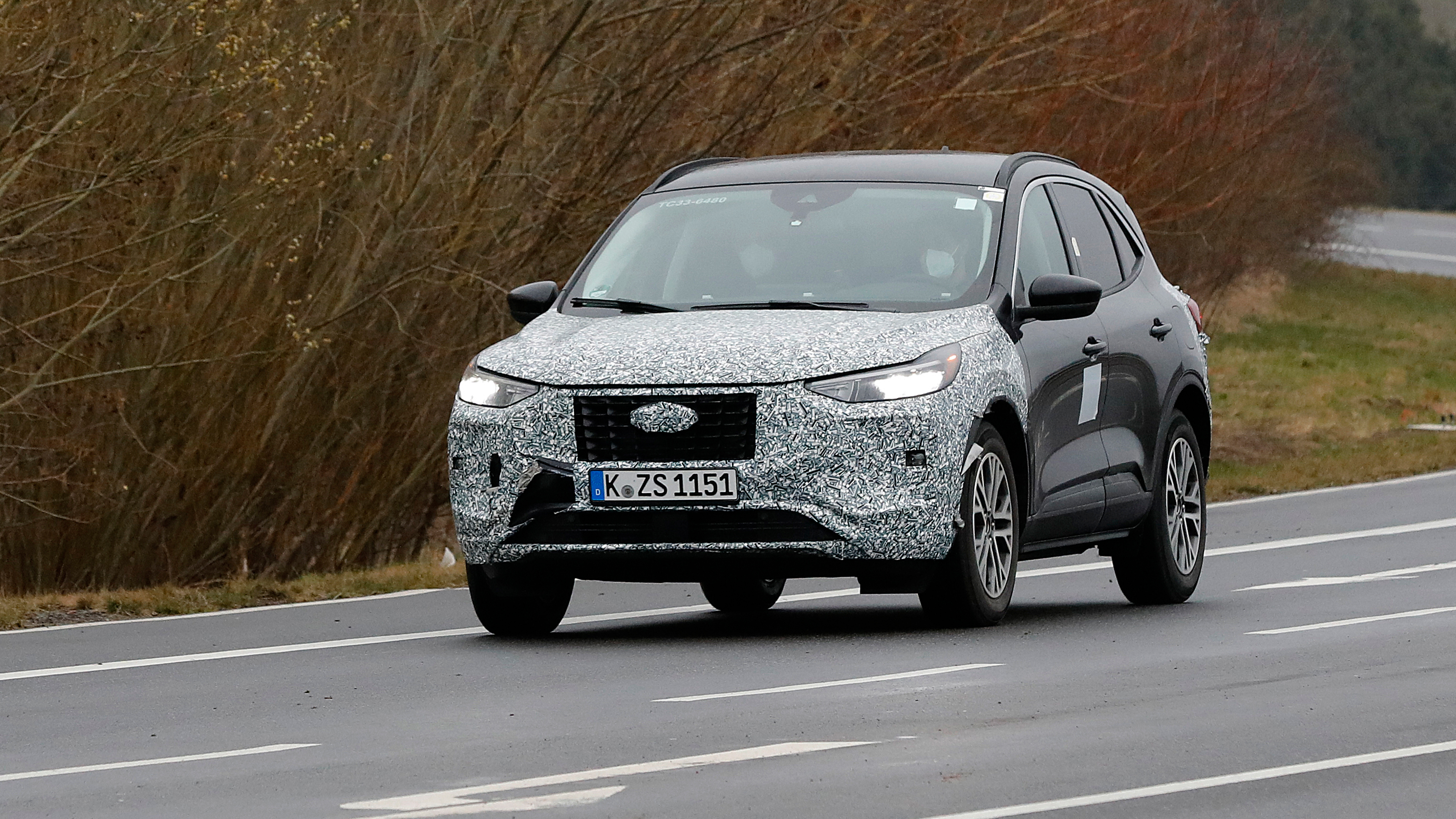 Ford Kuga spyshot 1