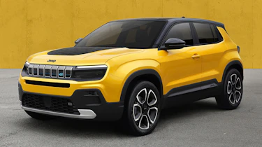 Jeep electric SUV - front