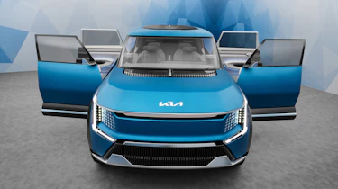 Kia Concept EV9 - full front doors open