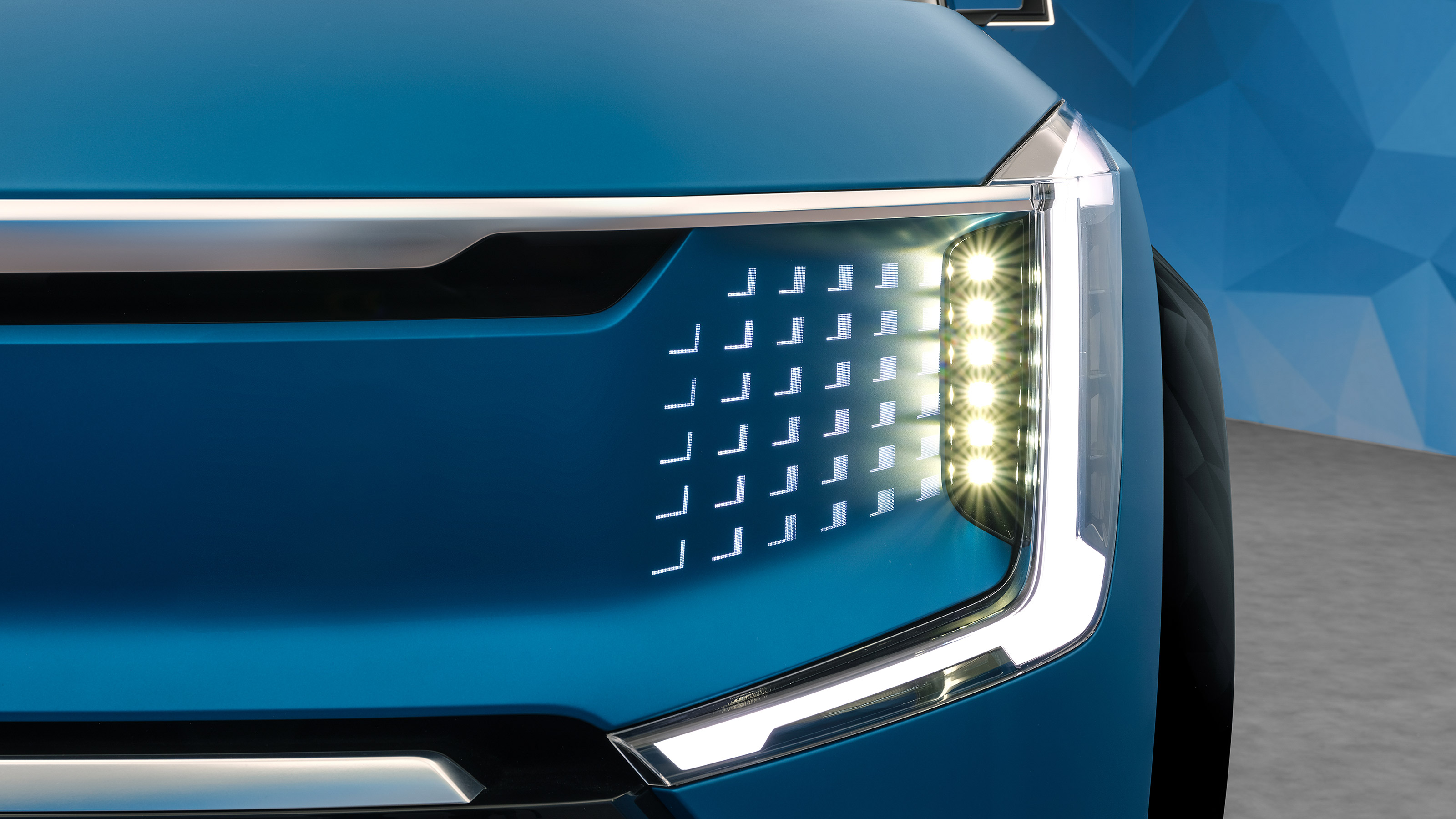 Kia Concept EV9 - front light