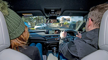 Lexus UX300e - interior driving