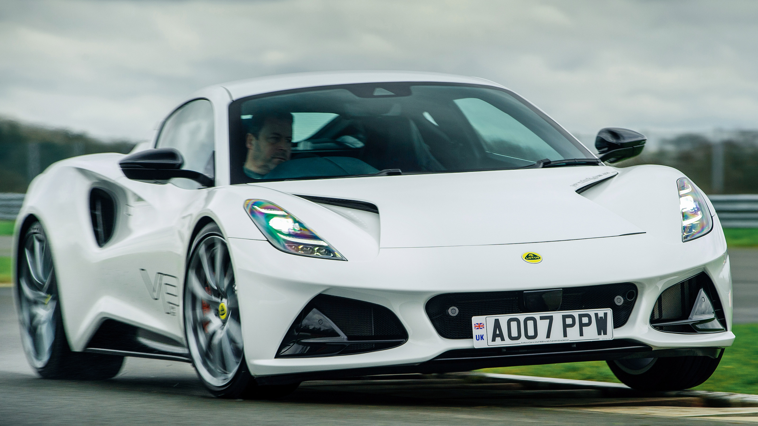 Lotus Emira prototype - front action