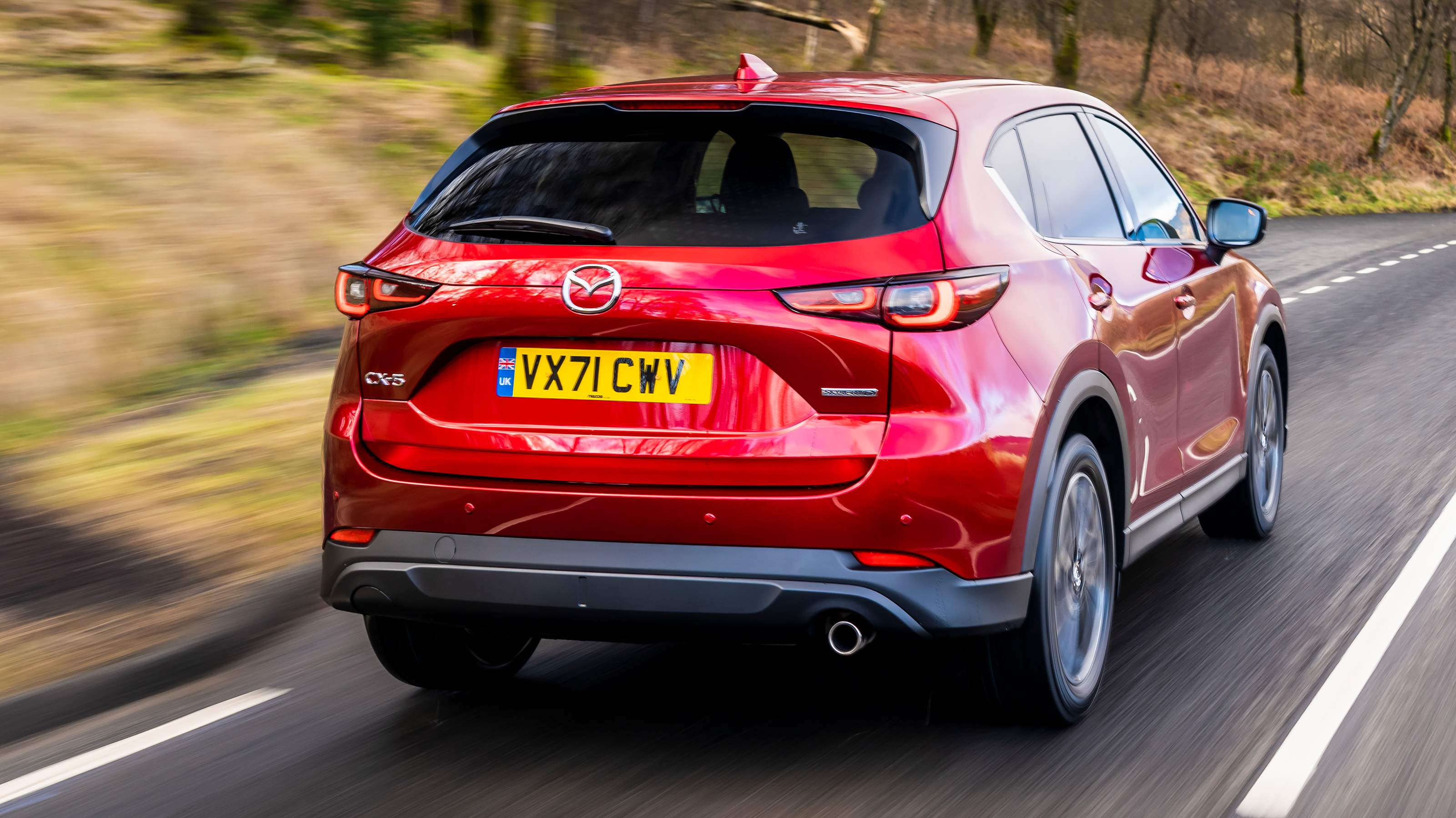 Mazda CX-5 Sport 2.2 diesel - rear tracking