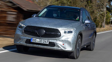 Mercedes GLC prototype - front