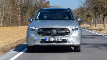 Mercedes GLC prototype - full front