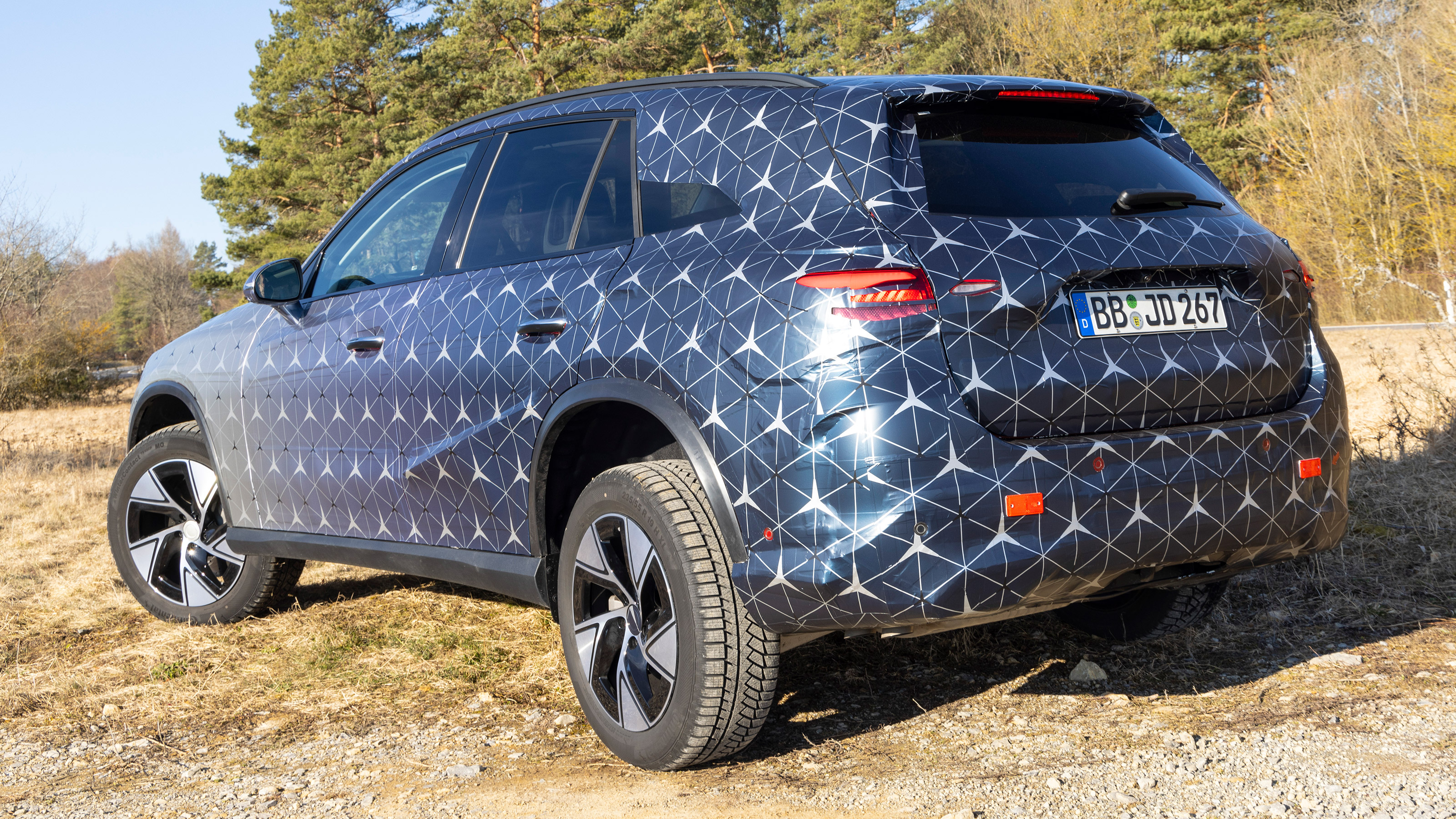 Mercedes GLC prototype - rear static