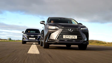 Audi Q5 vs Lexus NX - twin tracking