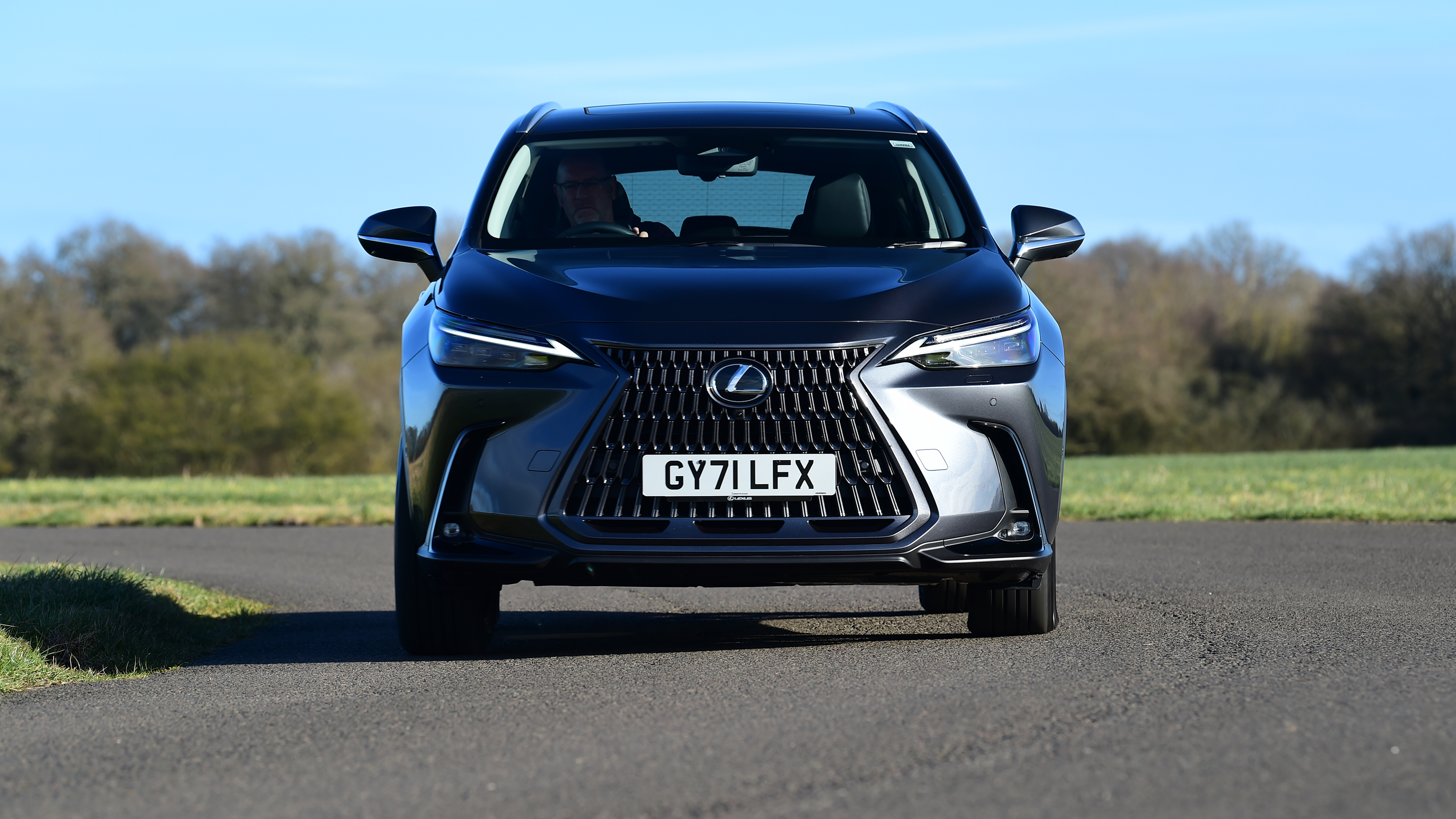 Lexus NX front cornering