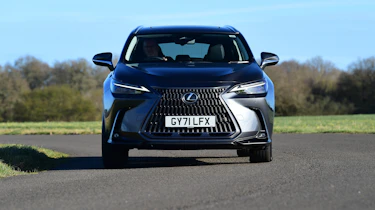 Lexus NX front cornering