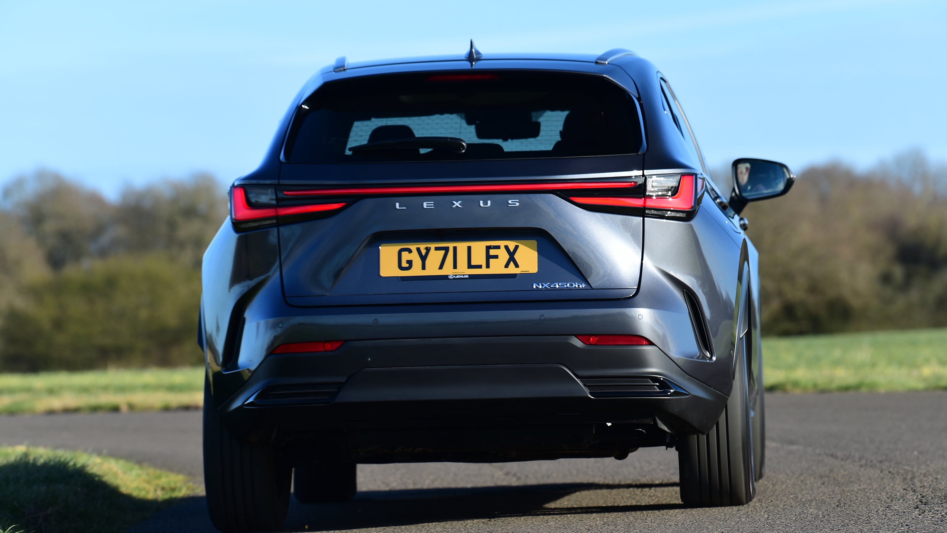 Lexus NX rear cornering