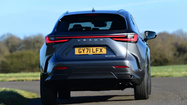 Lexus NX rear cornering