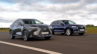 Audi Q5 vs Lexus NX - side by side