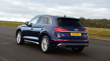 Audi Q5 rear tracking