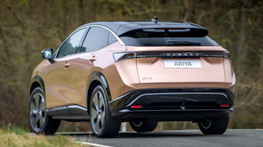 Nissan Ariya - rear cornering