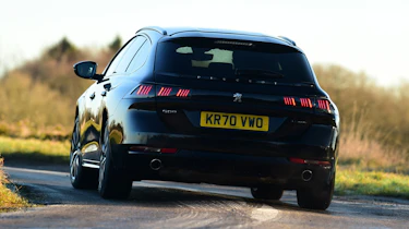 Peugeot 508 SW - rear cornering