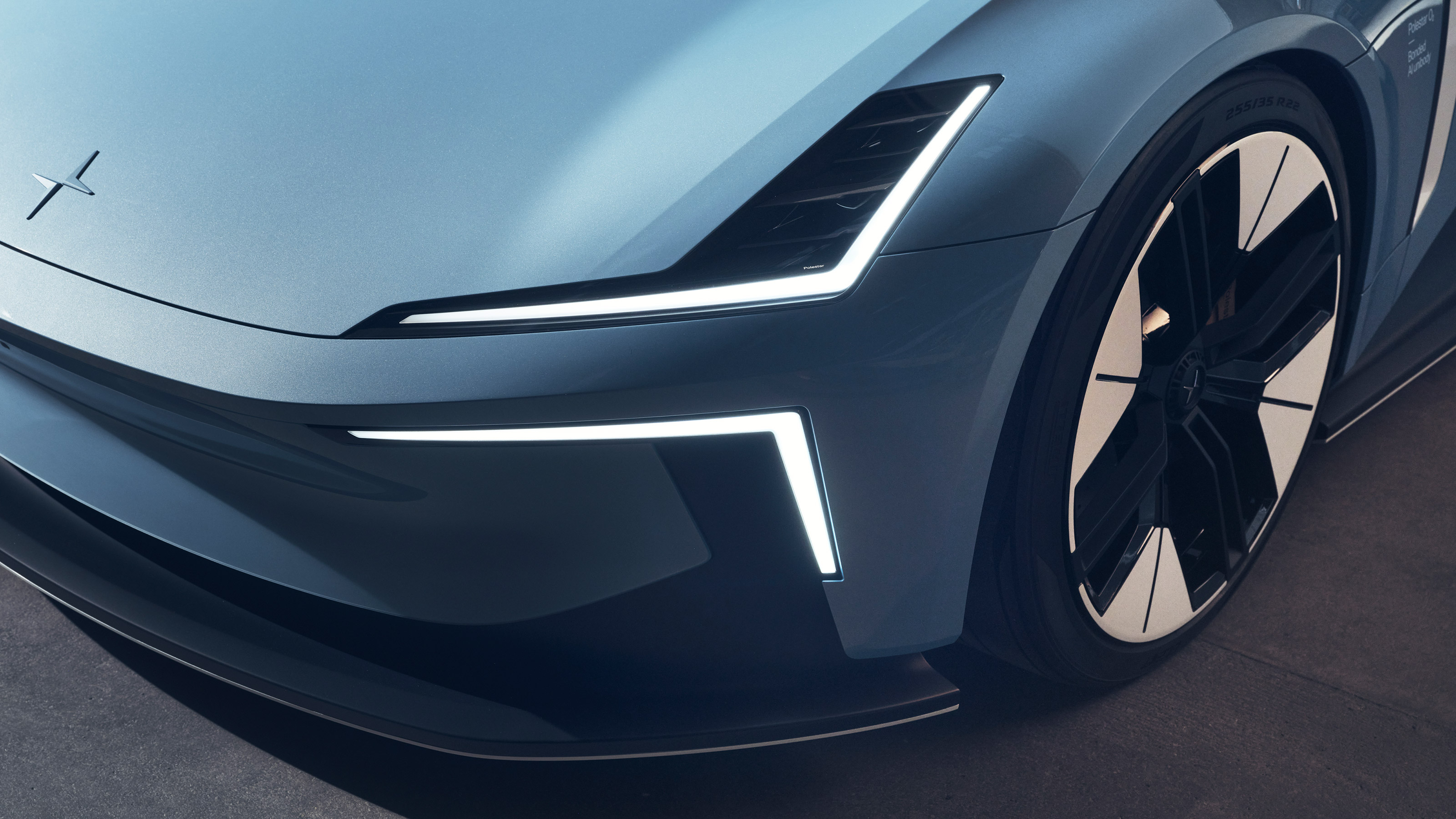 Polestar O2 concept - front detail