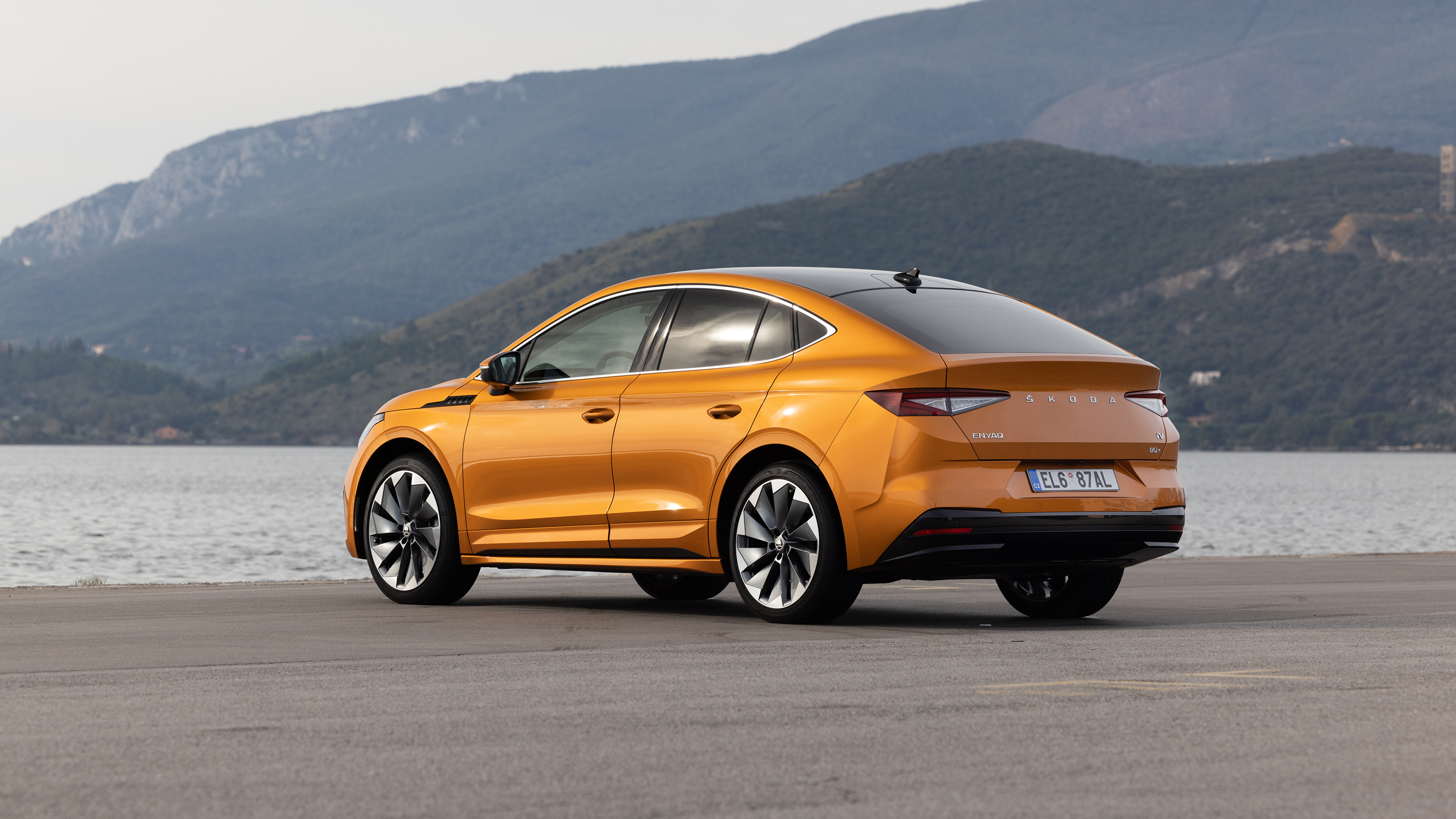 Skoda Enyaq Coupe iV 80 - rear static