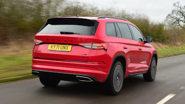 Skoda Kodiaq - rear tracking