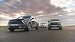Kia Sportage, Mazda CX-5 and SEAT Ateca - tracking
